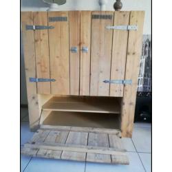 Mooie steigerhout kast
