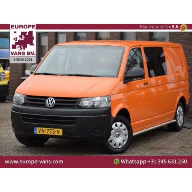 Volkswagen Transporter 2.0 TDI 115pk Lang D.C. Airco 04-2015