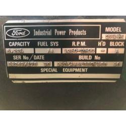 Ford 2714E 60 kVA Silent generatorset