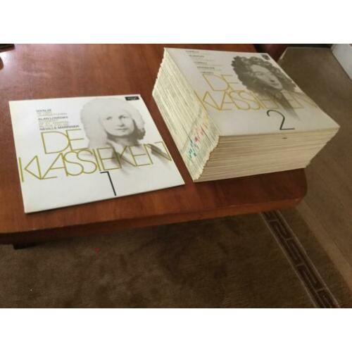 44 klassieke lp’s in 4 cassettes , goede kwaliteit,