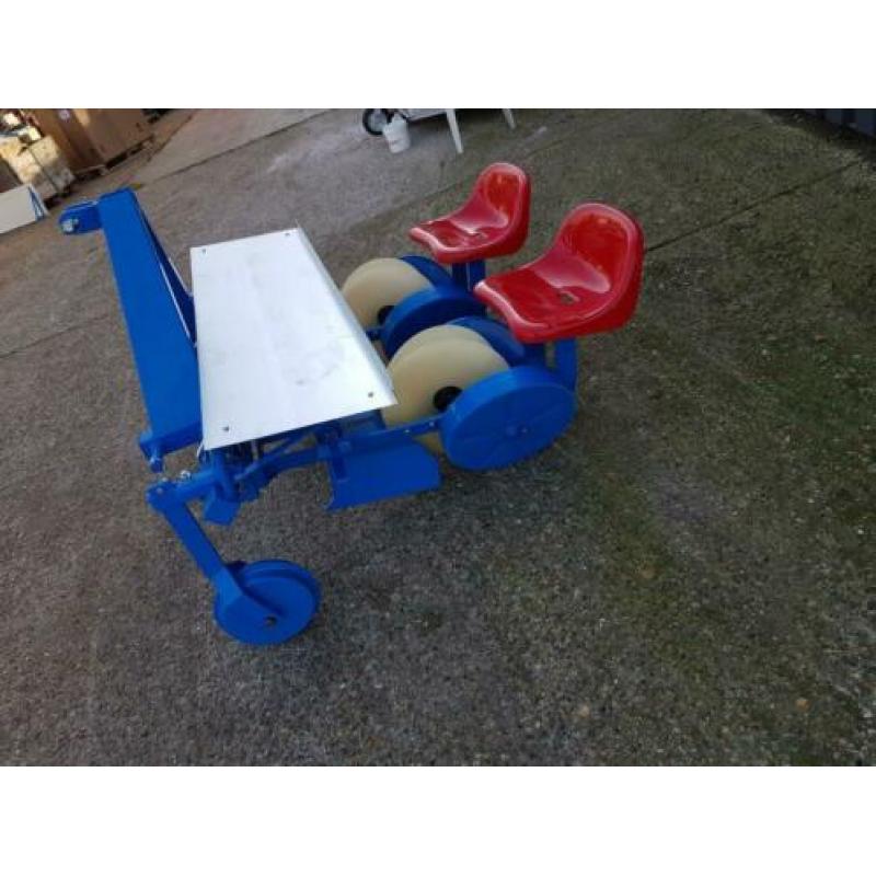 2 rij schijven plantmachine