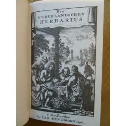 Stephaan Blankaart - Den Nederlandschen Herbarius -1698 -fac