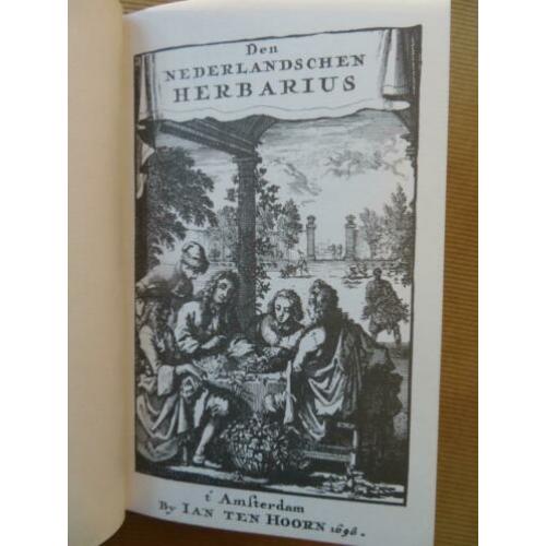 Stephaan Blankaart - Den Nederlandschen Herbarius -1698 -fac