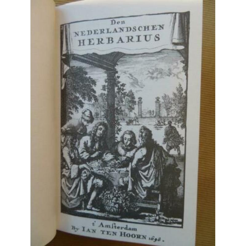 Stephaan Blankaart - Den Nederlandschen Herbarius -1698 -fac