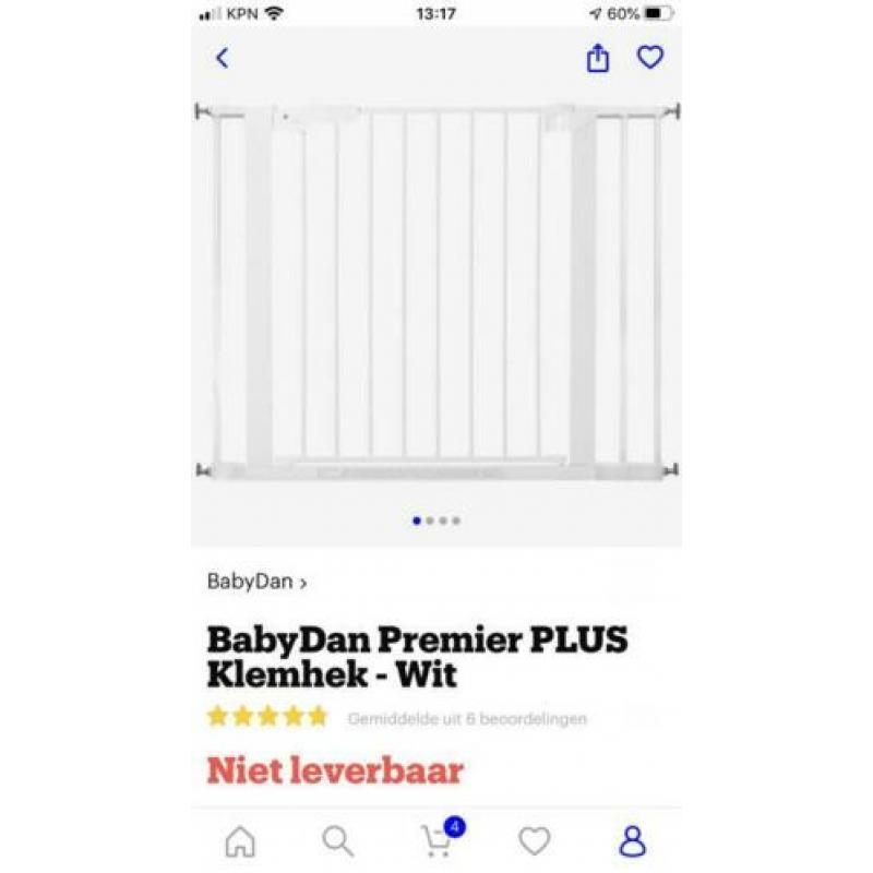 Klemhekje traphekje zonder schroeven :)