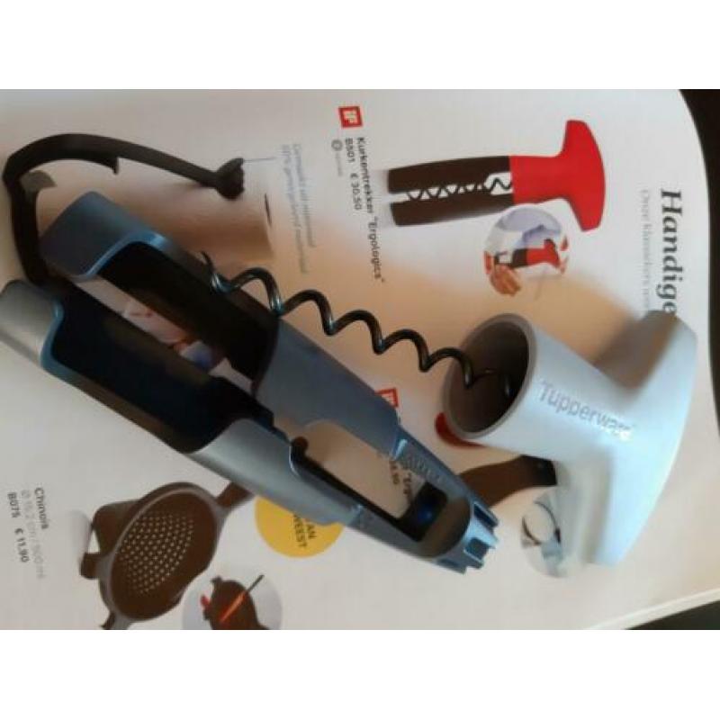 Nieuwe kurkentrekker tupperware
