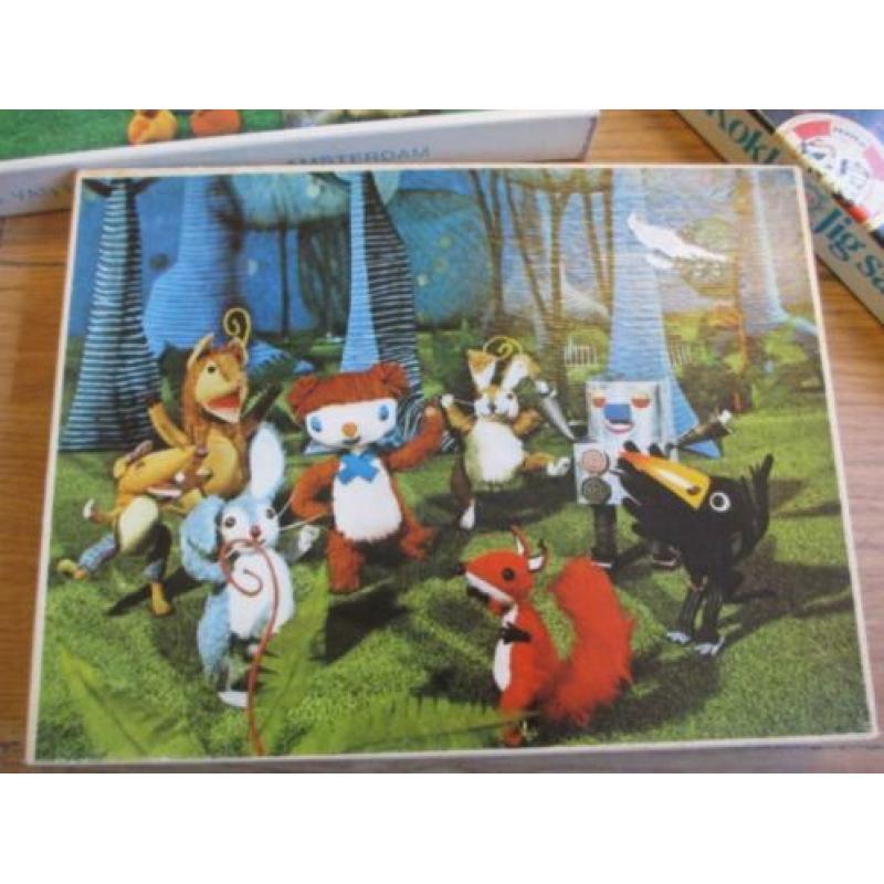 Vintage / Retro Puzzels / Beertje Colargol / Peppie&Kokkie