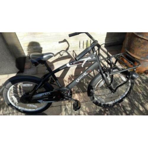 jongensfiets 20 inch volare cruiser transportmodel zwart