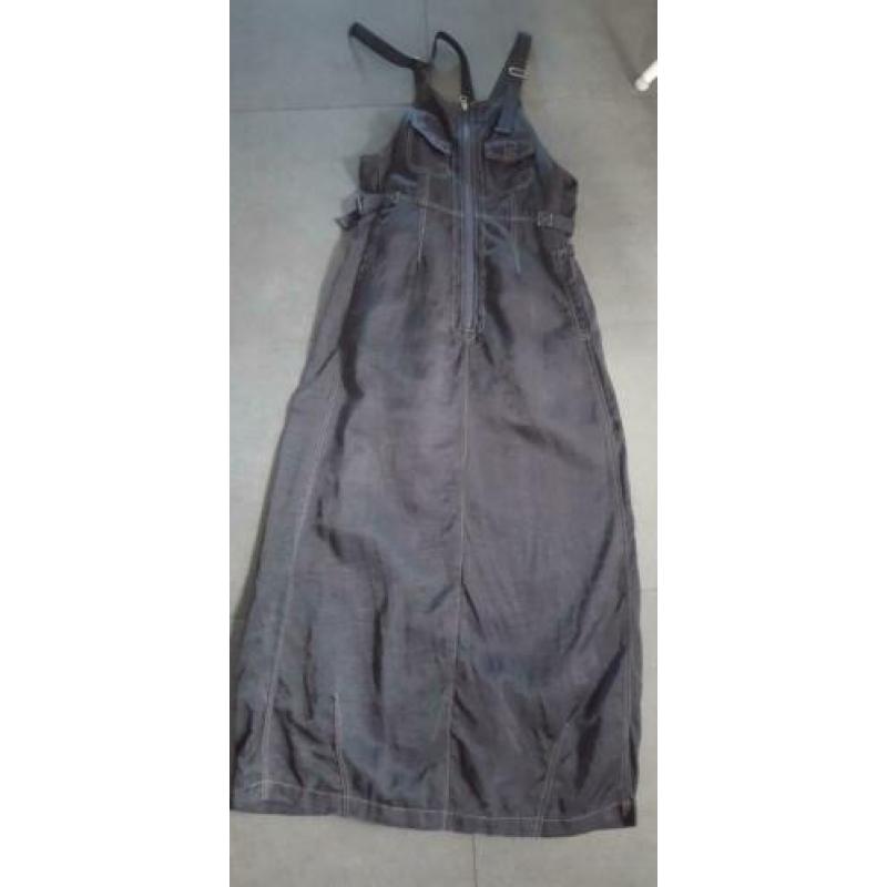 Forecast stoere jurk zwart maat 2- 38 zwart overall dress