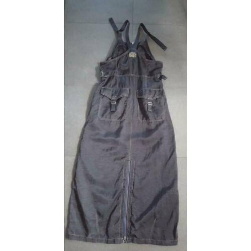 Forecast stoere jurk zwart maat 2- 38 zwart overall dress