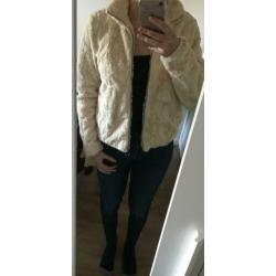 Pull & Bear (nep) bont jasje/vestje maat S!