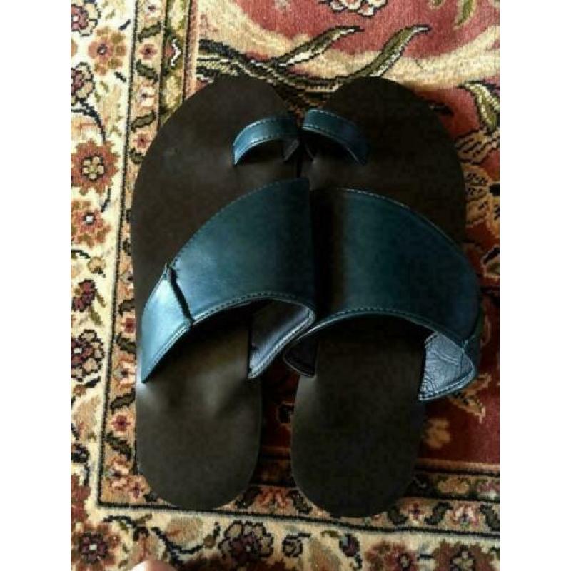 Splinternieuwe sandalen in pedrol groen maat 39 nu voor 25€