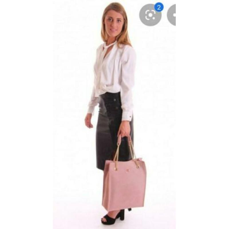Josh V shopper blush suède