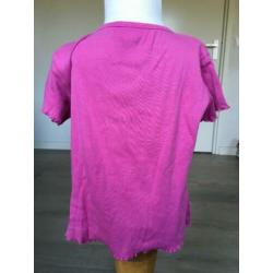 TIK & TAK shirt met roezeltje mt 116 netjes ZR