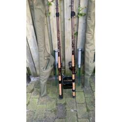 Meerval 2x Fin Noir 9500, 2x donau 305cm 100-500gr.
