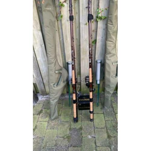 Meerval 2x Fin Noir 9500, 2x donau 305cm 100-500gr.