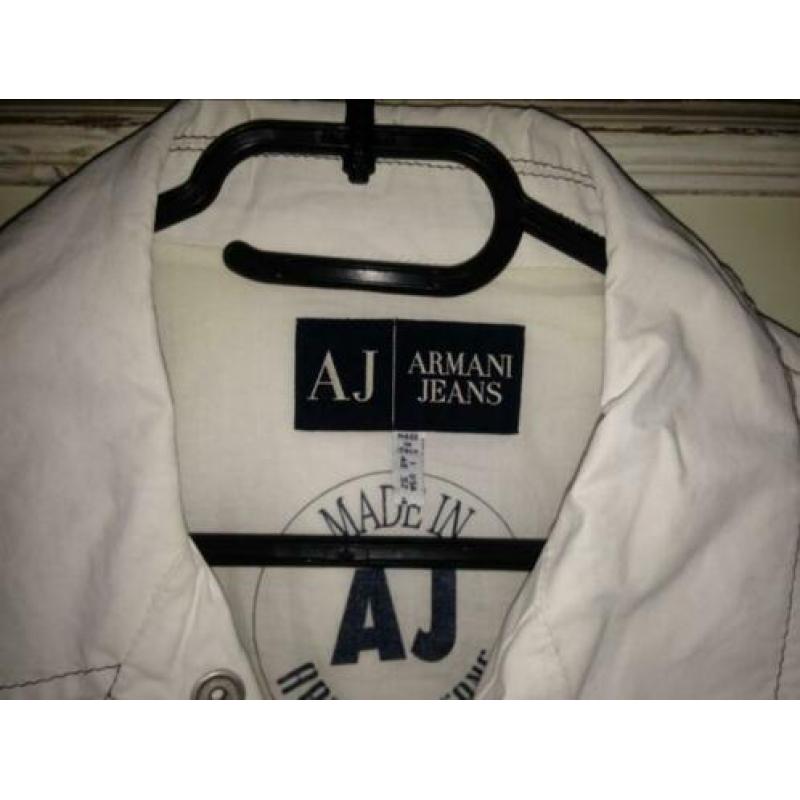Armani jeans jas maat m Zgan