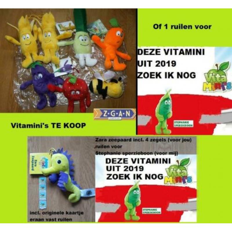 Vitamini popjes kopen of ruilen (lidl actie 2018 - 2019)