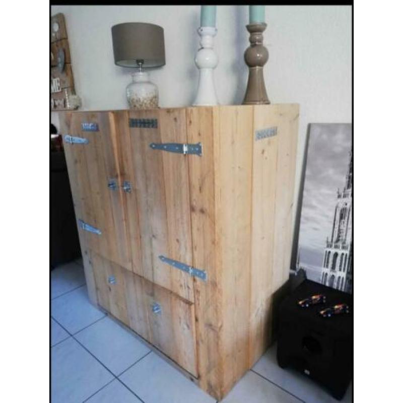 Mooie steigerhout kast