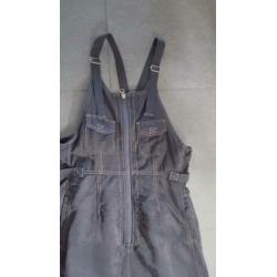 Forecast stoere jurk zwart maat 2- 38 zwart overall dress