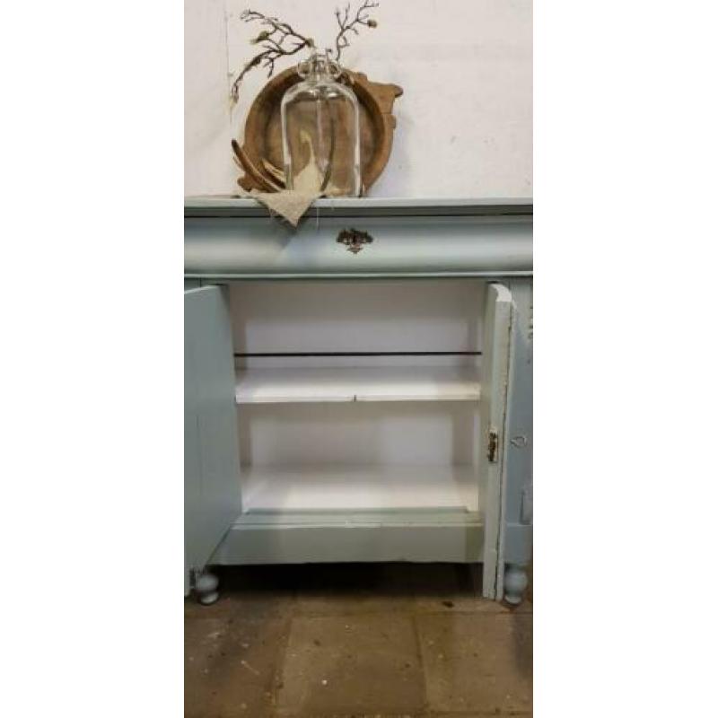 Biedermeier meidenkastje meidenkast oud kastje kast dressoir