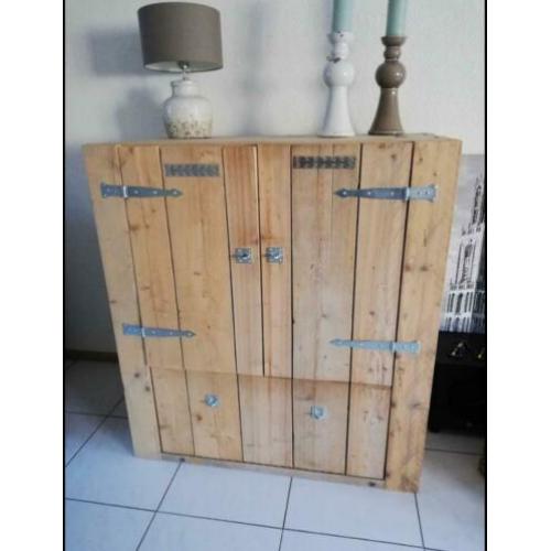 Mooie steigerhout kast