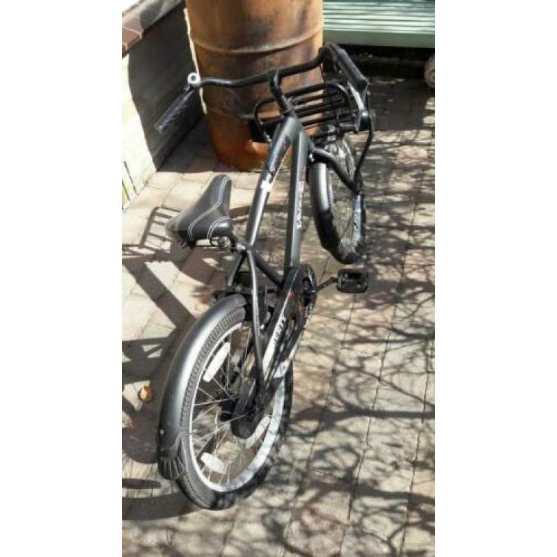 jongensfiets 20 inch volare cruiser transportmodel zwart