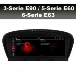 BMW E60 5-serie E63 6-serie android 9.0 wifi navigatie dab+
