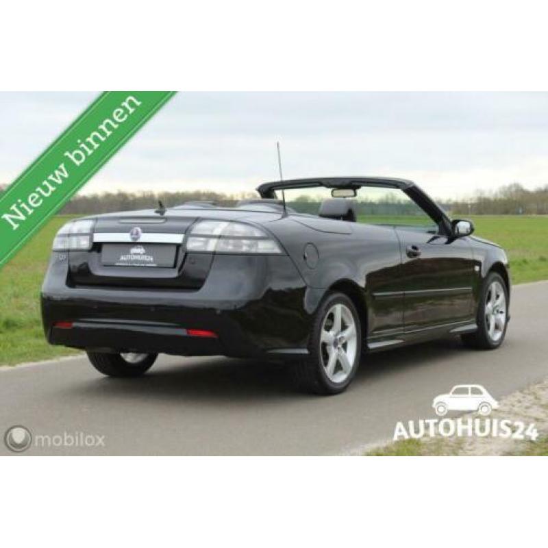 Saab 9-3 Cabriolet 1.8t Vector 150PK (bj2008) NAVI PDC LEDER