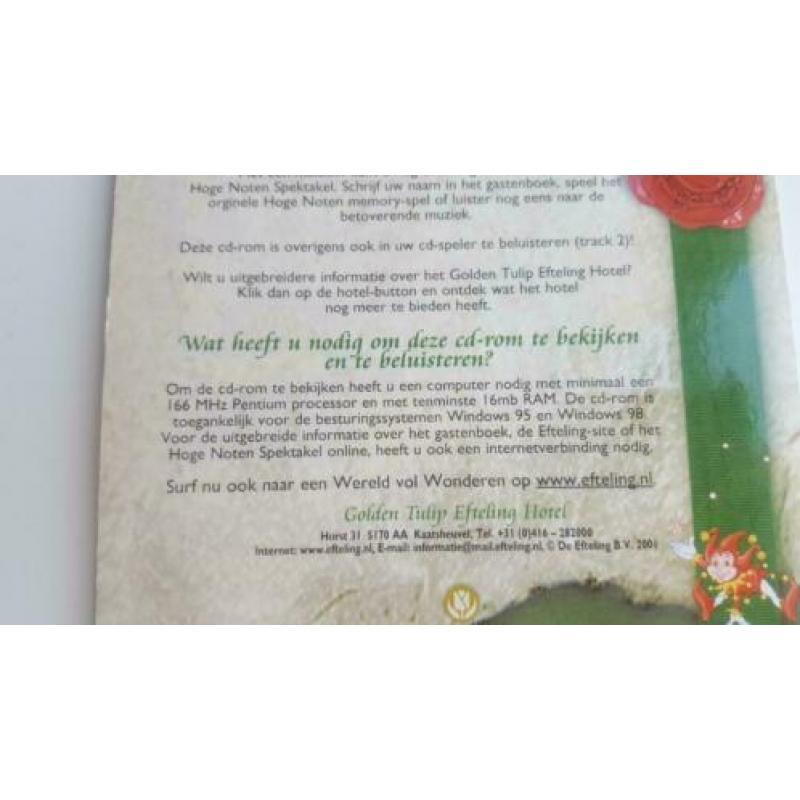 Efteling - dinershow Hoge Noten (cd-rom)