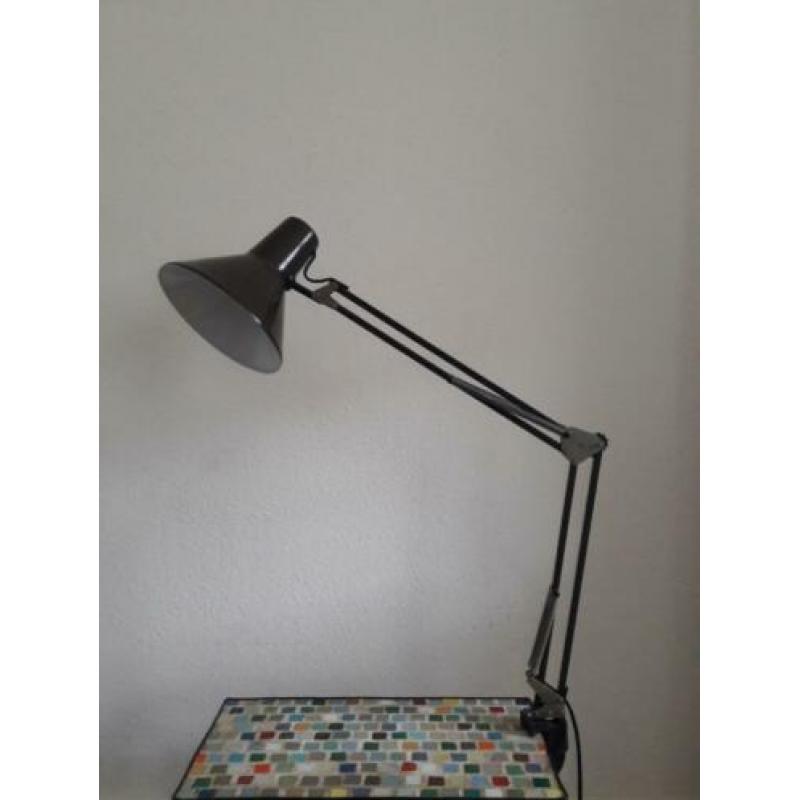 Retro vintage bureaulamp seventies