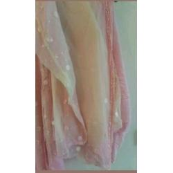 Indiase 3 delige pak salwar kameez Chiffon geborduurde MT S