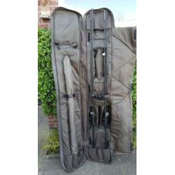 Avid foudraal 5 rod holdall(Aqua,Trakker,Fox,Nash,Solar)