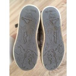 Pantofola d’oro maat 28 meisjes schoenen zilver