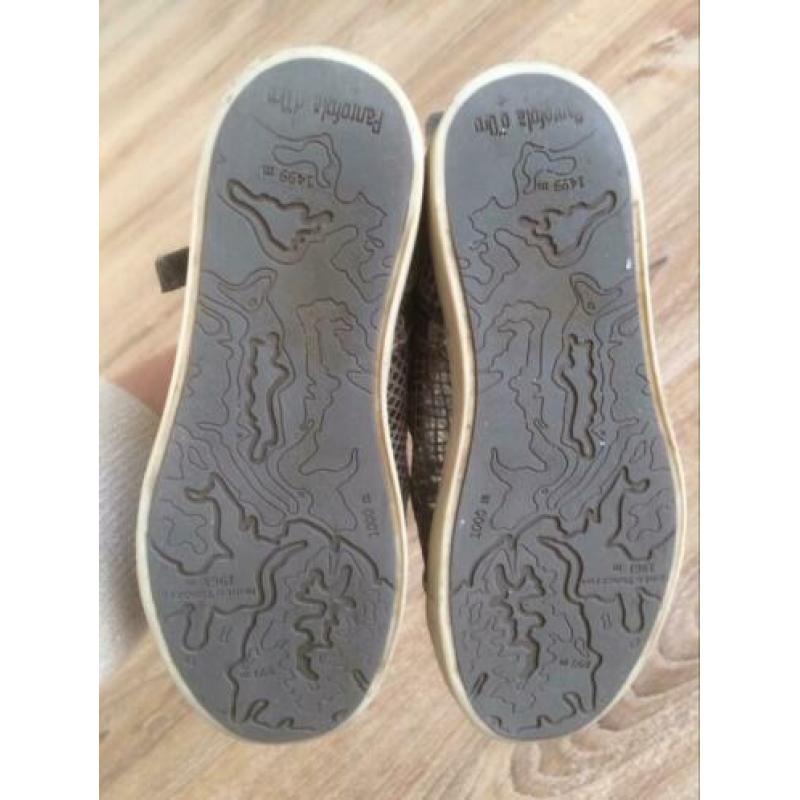 Pantofola d’oro maat 28 meisjes schoenen zilver
