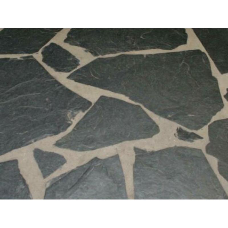 leisteen flagstones Black Slate Hero voor tuin en terras