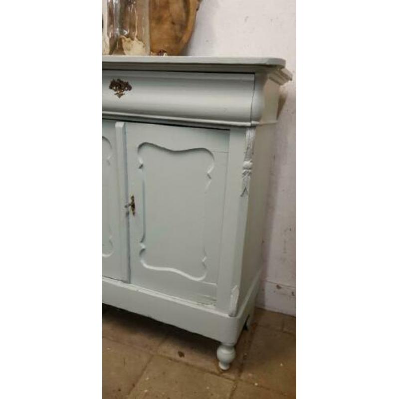 Biedermeier meidenkastje meidenkast oud kastje kast dressoir