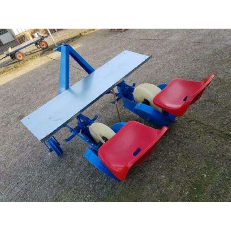 2 rij schijven plantmachine