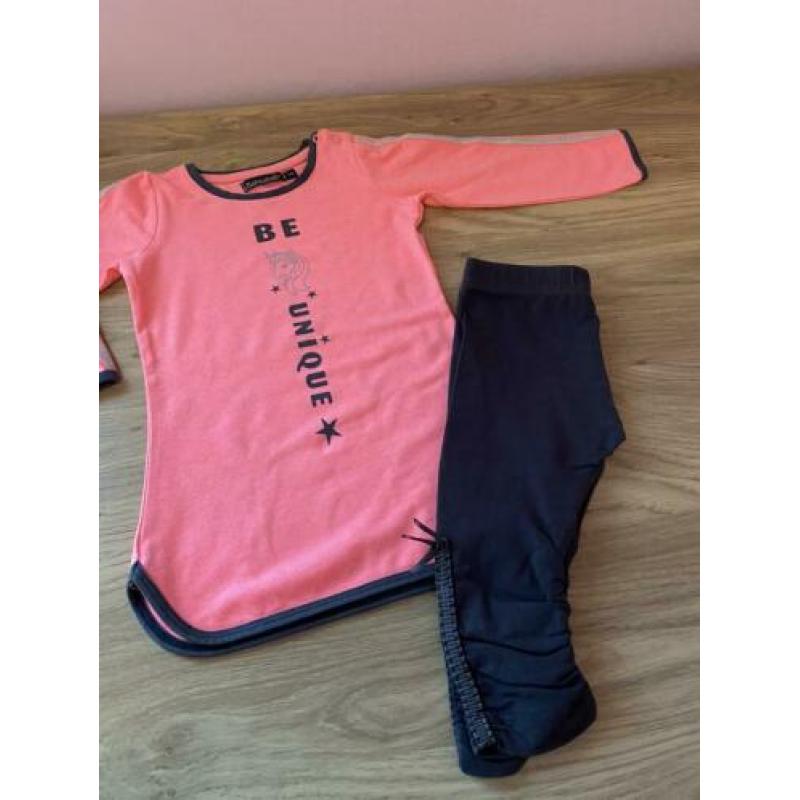Bakkaboe setje jurk + legging maat 74