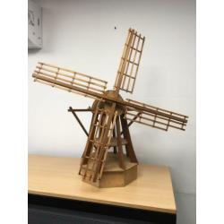 Houten Model Molen, Modelbouw Molen, Windmolen, Molenwiek