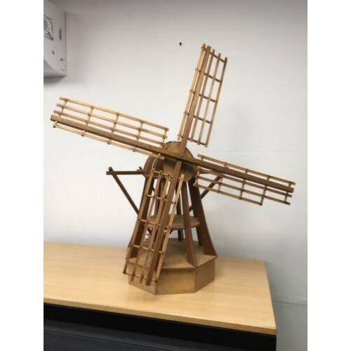 Houten Model Molen, Modelbouw Molen, Windmolen, Molenwiek