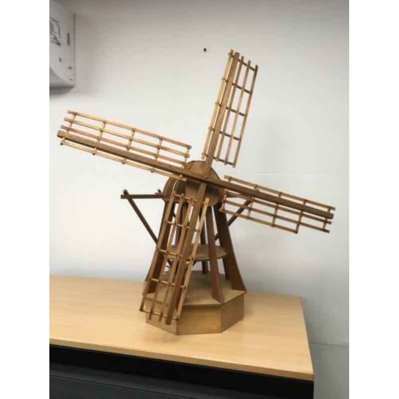 Houten Model Molen, Modelbouw Molen, Windmolen, Molenwiek