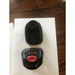 Bosch accu en lader 18v