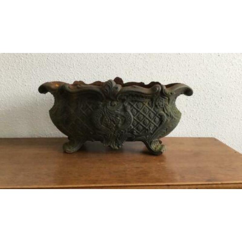Oude Franse jardinière oude tuinvaas brocante