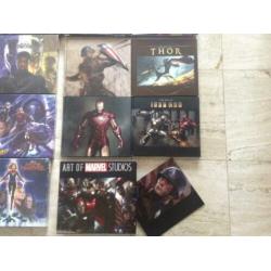 Marvel's art books collection 18, some verry rare, in SEAL