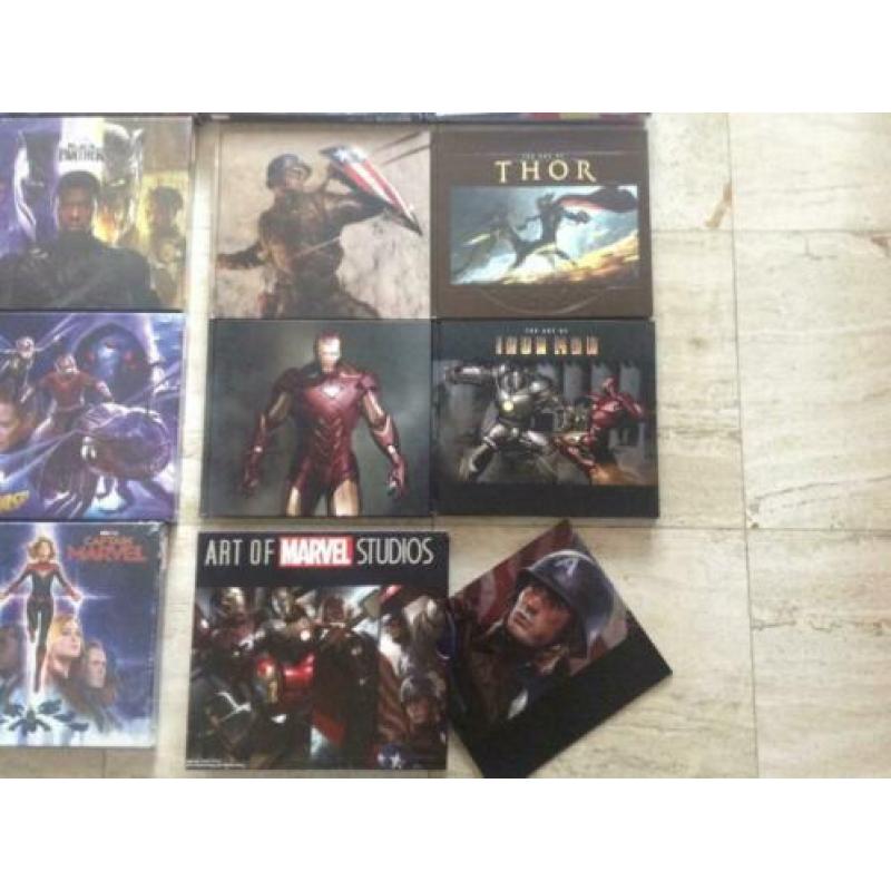 Marvel's art books collection 18, some verry rare, in SEAL