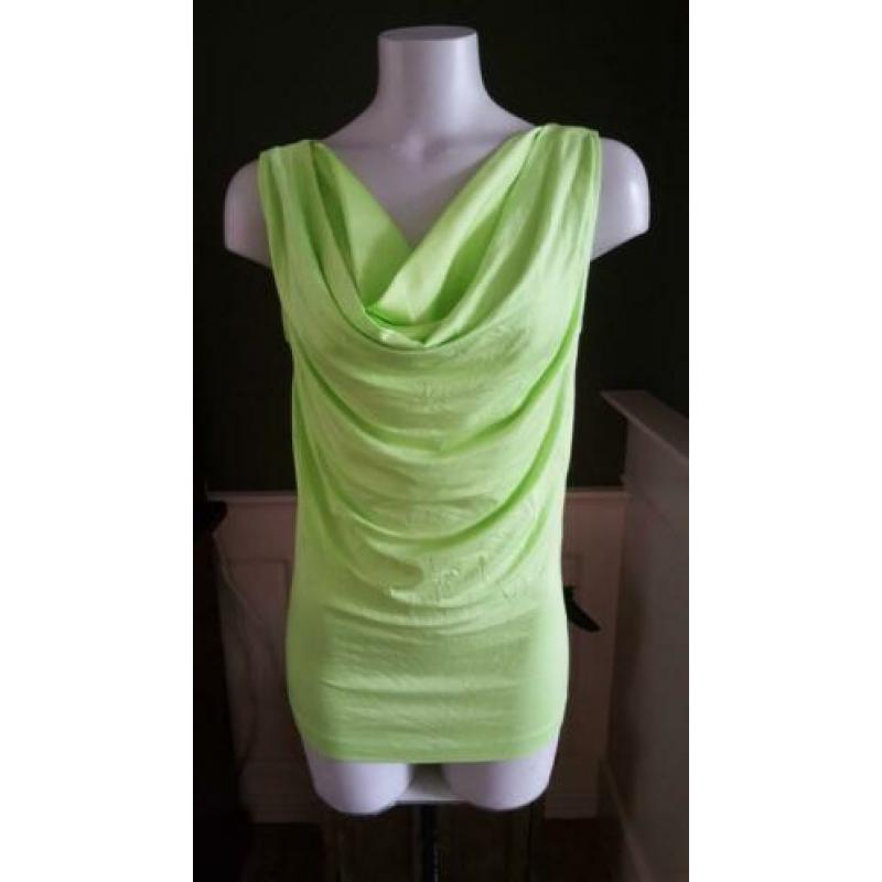 ZGAN fel groene mooie EXPRESSO top mt M 38/40, topje groen