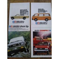 isuzu pick up, Campo, bus folders