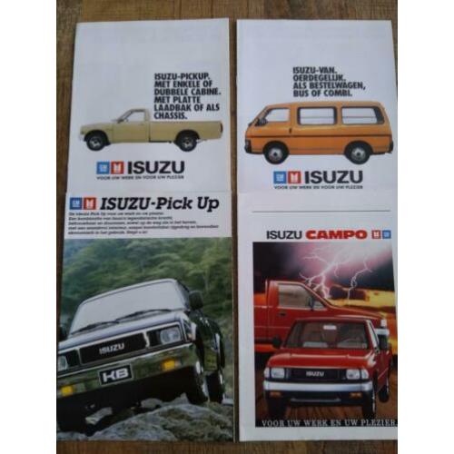 isuzu pick up, Campo, bus folders