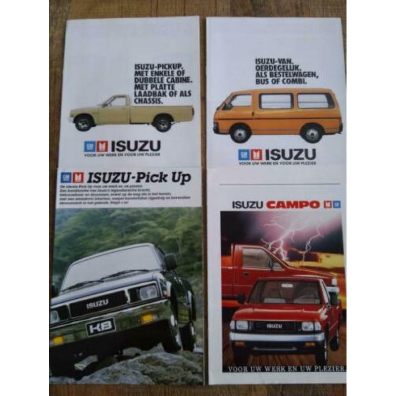 isuzu pick up, Campo, bus folders
